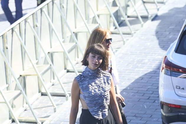September 22, 2022, Madrid, Madrid, Spain: Claudia Salas attended La Ruta Photocall during 70th San Sebastian International Film Festival at Kursaal Palace on September 22, 2022 in Donostia San Sebastian, Spain Madrid Spain - ZUMAg15_ 20220922_zaf_g15_083 Copyright: xJackxAbuinx