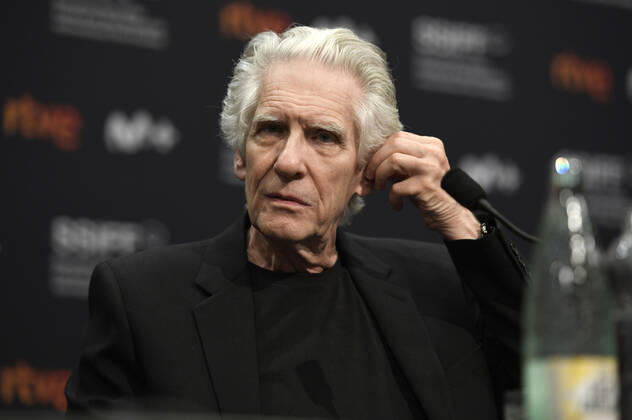David Cronenberg bei der Pressekonferenz zur Verleihung des Donistia Awards auf dem 70. Internationalen Filmfestival San Sebastian Festival Internacional de Cine de San Sebastian im Kursaal. San Sebastian, 21.09.2022