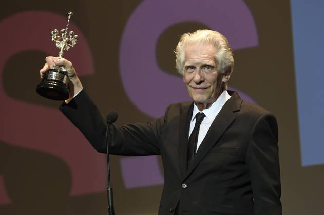 David Cronenberg bei der Verleihung des Donostia Awards für sein Lebenswerk auf dem 70. Internationalen Filmfestival San Sebastian Festival Internacional de Cine de San Sebastian im Theater Victoria Eugenia. San Sebastian, 22.09.2022