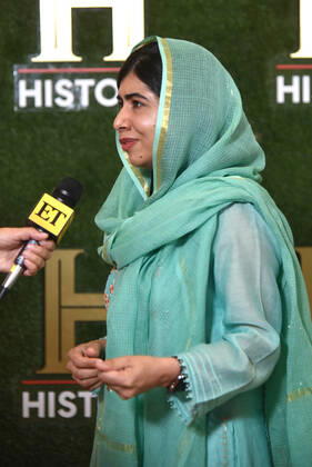 WASHINGTON, DC - SEPTEMBER 24: Malala Yousafzai at HISTORYTalks 2022: Your Place in History at DAR Constitution Hall in Washington, DC on September 24, 2022. Copyright: xPatsyxLynchx