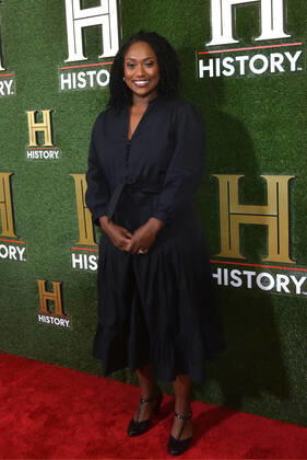 WASHINGTON, DC - SEPTEMBER 24: Marcia Chatelain at HISTORYTalks 2022: Your Place in History at DAR Constitution Hall in Washington, DC on September 24, 2022. Copyright: xPatsyxLynchx
