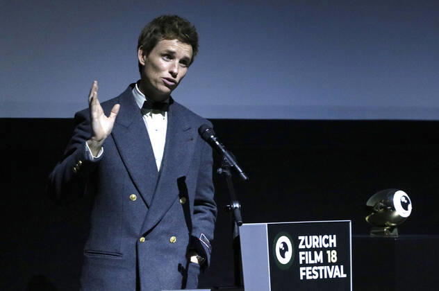 Eddie Redmayne bei der Verleihung des Golden Eye Award an Eddie Redmayne im Rahmen des Screenings des Netflix-Films The Good Nurse auf dem 18. Zurich Film Festival 2022 im Kongresshaus Zürich. Zürich, 25.09.2022