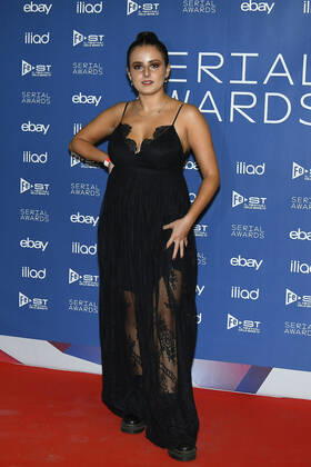 foto IPP Mario Romano Milano 25 9 2019 red carpet Serial Awards 2022 nella foto Velia Bonaffini Italy Photo Press - World Copyright -SERIAL AWARD-
