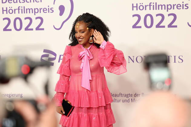 20. Deutsche Hörfilmpreis 2022 Benita Sarah Bailey Verrleihung des 20. Deutschen Hörfilmpreises 2022 in den Bolle Festsäle am Spree-Bogen in Berlin Copyright: xEventpressx