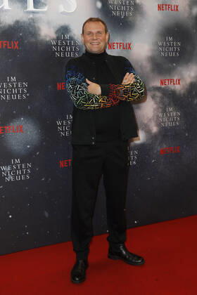 Deutschlandpremiere Netflix von - Im Westen nichts Neues Devid Striesow auf dem roten Teppich bei der Deutschlandpremiere Netflix von - Im Westen nichts Neues - im Kino International in Berlin. Copyright: xEventpressxGolejewskix