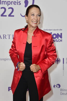 Daniela Ziegler bei der Verleihung des 20. Deutschen Hörfilmpreises 2022 in den Bolle Festsälen am Spree-Bogen. Berlin, 27.09.2022
