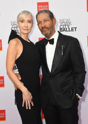 NEW YORK, NY- SEPTEMBER 28: Hilary Quinan and Bryant Gumbel at the 2022 NYC Ballet Fall Fashion Gala at the David H.Koch Theater in New York City on September 28, 2022. Copyright: xJohnxPalmerx