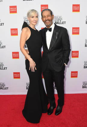 NEW YORK, NY- SEPTEMBER 28: Hilary Quinan and Bryant Gumbel at the 2022 NYC Ballet Fall Fashion Gala at the David H.Koch Theater in New York City on September 28, 2022. Copyright: xJohnxPalmerx