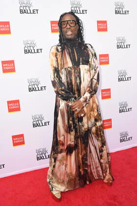 NEW YORK, NY- SEPTEMBER 28: Billy Porter at the 2022 NYC Ballet Fall Fashion Gala at the David H.Koch Theater in New York City on September 28, 2022. Copyright: xJohnxPalmerx