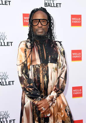 NEW YORK, NY- SEPTEMBER 28: Billy Porter at the 2022 NYC Ballet Fall Fashion Gala at the David H.Koch Theater in New York City on September 28, 2022. Copyright: xJohnxPalmerx
