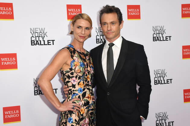 NEW YORK, NY- SEPTEMBER 28: Claire Danes and Hugh Dancy at the 2022 NYC Ballet Fall Fashion Gala at the David H.Koch Theater in New York City on September 28, 2022. Copyright: xJohnxPalmerx