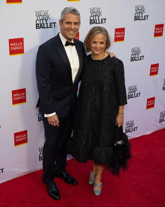 Andy Cohen and Amy Sedaris arrive on the red carpet at the New York City Ballet 2022 Fall Fashion Gala at the David H. Koch Theater in New York City on Wednesday, September 28th, 2022. 1 NYP20220928526 GabrielexHoltermann