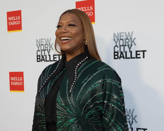 Queen Latifah arrives on the red carpet at the New York City Ballet 2022 Fall Fashion Gala at the David H. Koch Theater in New York City on Wednesday, September 28th, 2022. 1 NYP20220928534 GabrielexHoltermann