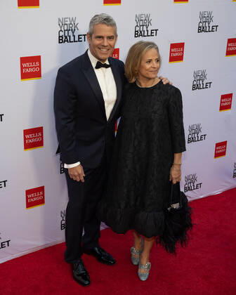 Andy Cohen and Amy Sedaris arrive on the red carpet at the New York City Ballet 2022 Fall Fashion Gala at the David H. Koch Theater in New York City on Wednesday, September 28th, 2022. 1 NYP20220928527 GabrielexHoltermann