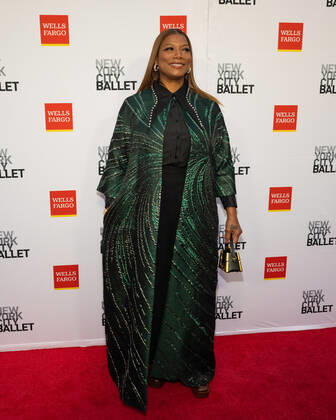 Queen Latifah arrives on the red carpet at the New York City Ballet 2022 Fall Fashion Gala at the David H. Koch Theater in New York City on Wednesday, September 28th, 2022. 1 NYP20220928532 GabrielexHoltermann