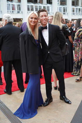 September 28, 2022, New York, NY, USA: ZANNA ROBERTS RASSI and SHAUN WHITE attend the New York City Ballet 2022 Fall Fashion Gala,.The David H. Koch Theater, Lincoln Center,.NYC.September 28, 2022. New York USA - ZUMAms4_ 20220928_zaf_ms4_018 Copyright: xSoniaxMoskowitzxGordonx