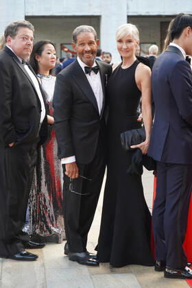 September 28, 2022, New York, NY, USA: BRYANT GUMBEL and HILARY QUINLAN attend the New York City Ballet 2022 Fall Fashion Gala,.The David H. Koch Theater, Lincoln Center,.NYC.September 28, 2022. New York USA - ZUMAms4_ 20220928_zaf_ms4_024 Copyright: xSoniaxMoskowitzxGordonx