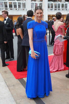September 28, 2022, New York, NY, USA: LIZZIE TISCH attends the New York City Ballet 2022 Fall Fashion Gala,.The David H. Koch Theater, Lincoln Center,.NYC.September 28, 2022. New York USA - ZUMAms4_ 20220928_zaf_ms4_033 Copyright: xSoniaxMoskowitzxGordonx