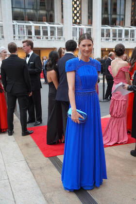 September 28, 2022, New York, NY, USA: LIZZIE TISCH attends the New York City Ballet 2022 Fall Fashion Gala,.The David H. Koch Theater, Lincoln Center,.NYC.September 28, 2022. New York USA - ZUMAms4_ 20220928_zaf_ms4_034 Copyright: xSoniaxMoskowitzxGordonx