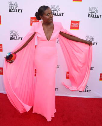 September 28, 2022, New York City, New York, USA: News personality DEBORAH ROBERTS attends the New York City Ballet 2022 Fall Fashion Gala held at the David H. Koch Theater at Lincoln Center. New York City USA - ZUMAk03_ 20220928_zaf_k03_001 Copyright: xNancyxKaszermanx
