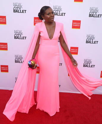 September 28, 2022, New York City, New York, USA: News personality DEBORAH ROBERTS attends the New York City Ballet 2022 Fall Fashion Gala held at the David H. Koch Theater at Lincoln Center. New York City USA - ZUMAk03_ 20220928_zaf_k03_002 Copyright: xNancyxKaszermanx