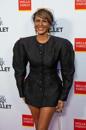 Nicole Ari Parker arrives on the red carpet at the New York City Ballet 2022 Fall Fashion Gala at the David H. Koch Theater in New York City on Wednesday, September 28, 2022. 1 NYP20220928544 GabrielexHoltermann