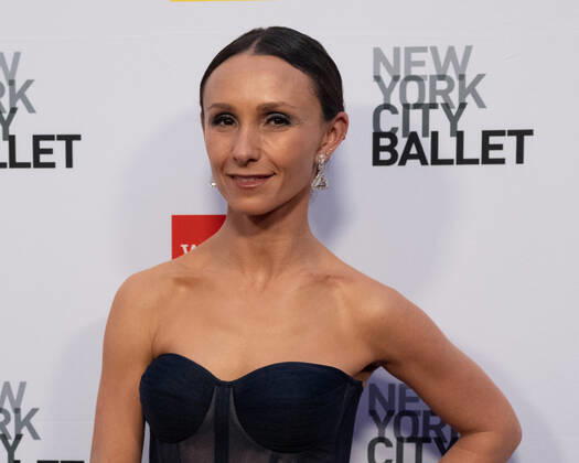 Georgina Bloomberg arrives on the red carpet at the New York City Ballet 2022 Fall Fashion Gala at the David H. Koch Theater in New York City on Wednesday, September 28, 2022. 1 NYP20220928559 GabrielexHoltermann