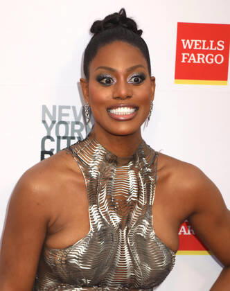 September 28, 2022, New York City, New York, USA: Actress LAVERNE COX attends the New York City Ballet 2022 Fall Fashion Gala held at the David H. Koch Theater at Lincoln Center. New York City USA - ZUMAk03_ 20220928_zaf_k03_089 Copyright: xNancyxKaszermanx