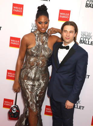 September 28, 2022, New York City, New York, USA: Actress LAVERNE COX attends the New York City Ballet 2022 Fall Fashion Gala held at the David H. Koch Theater at Lincoln Center. New York City USA - ZUMAk03_ 20220928_zaf_k03_093 Copyright: xNancyxKaszermanx