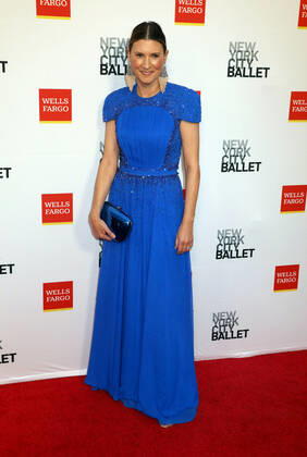 September 28, 2022, New York City, New York, USA: Socialite LIZZIE TISCH attends the New York City Ballet 2022 Fall Fashion Gala held at the David H. Koch Theater at Lincoln Center. New York City USA - ZUMAk03_ 20220928_zaf_k03_142 Copyright: xNancyxKaszermanx