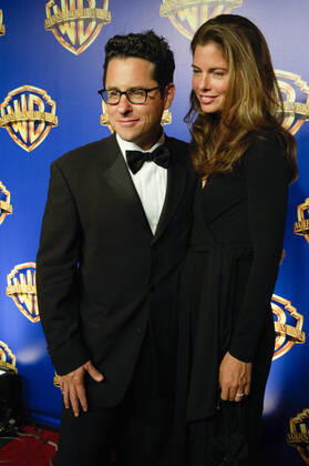 Director J.j. Abrams and actress Katie McGrath attends arrivals for the 58th Annual Primetime Emmy Awards Warner Bros. Television Party at Cicada on August 28, 2006 in Los Angeles, California. USA - 2006 - Warner Bros. Television Party in Los Angeles - Arrivals  Copyright: xJaredxMilgrimx