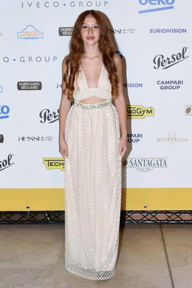 Globo d oro award at the auditorium parco della musica. Rome (Italy), 04 October 2022 Sofia Fiore on the red carpet of the Globo d oro award at the auditorium parco della musica. Rome (Italy), 04 October 2022 Imago-Images Emmefoto Copyright: xImago-Images Emmefotox