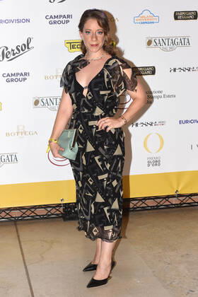 Globo d oro award at the auditorium parco della musica. Rome (Italy), 04 October 2022 Laura Samani on the red carpet of the Globo d oro award at the auditorium parco della musica. Rome (Italy), 04 October 2022 Imago-Images Emmefoto Copyright: xImago-Images Emmefotox