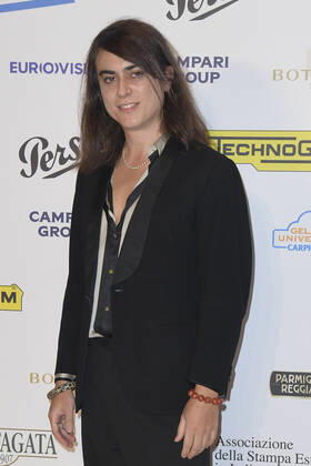 October 4, 2022, Rome, Italy: Francesco Costabile attends at the red carpet of the Globo d oro award 2022 at the Auditorium Parco Della Musica. Rome Italy - ZUMAs197 20221004_zaa_s197_376 Copyright: xCartellixMariox