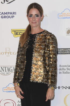 October 4, 2022, Rome, Italy: Silvia Groppa attends at the red carpet of the Globo d oro award 2022 at the Auditorium Parco Della Musica. Rome Italy - ZUMAs197 20221004_zaa_s197_411 Copyright: xCartellixMariox