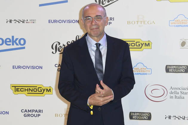 October 4, 2022, Rome, Italy: Giuseppe Tornatore attends at the red carpet of the Globo d oro award 2022 at the Auditorium Parco Della Musica. Rome Italy - ZUMAs197 20221004_zaa_s197_432 Copyright: xCartellixMariox