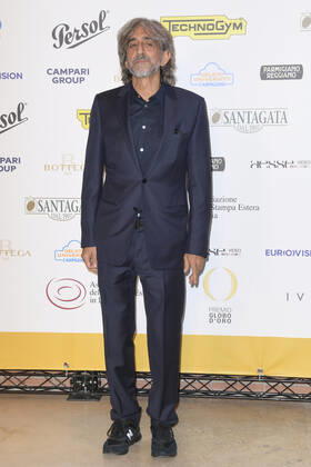 October 4, 2022, Rome, Italy: Sergio Rubini attends at the red carpet of the Globo d oro award 2022 at the Auditorium Parco Della Musica. Rome Italy - ZUMAs197 20221004_zaa_s197_445 Copyright: xCartellixMariox