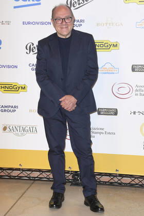 October 4, 2022, Rome, Italy: Carlo Verdone attends at the red carpet of the Globo d oro award 2022 at the Auditorium Parco Della Musica. Rome Italy - ZUMAs197 20221004_zaa_s197_449 Copyright: xCartellixMariox