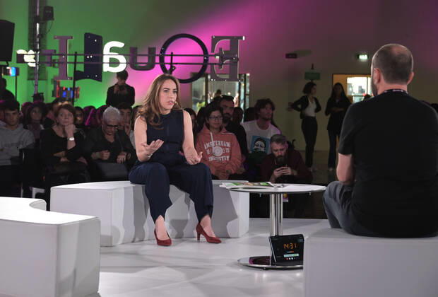 Milan, Italy Wired Next Fest 2022 Fabbrica del Vapore guest Stella Assange wife of the founder of WikiLeaks on the theme The Future of Democracy In the picture: Stella Assange  Copyright: xNickxZonnax xipa-agency.netx xNickxZonnax