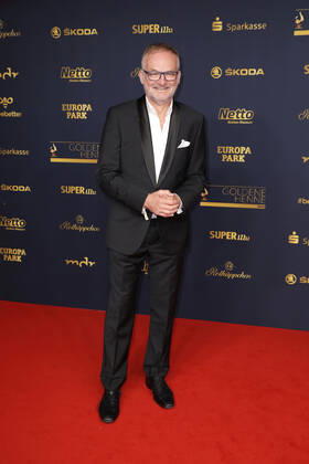 Frank Plasberg bei der Verleihung Die Goldene Henne am 7.10.2022 in Leipzig Die Goldene Henne 2022 Verleihung in Leipzig