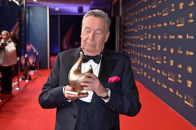 Roland Kaiser bei der GOLDENE HENNE 2022 in der Media City in Leipzig am 07.10.2022 - Preisträger