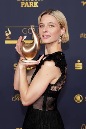 Preisträgerin Svenja Jung bei der Verleihung Die Goldene Henne am 7.10.2022 in Leipzig Die Goldene Henne 2022 Verleihung in Leipzig - Preisträger Gewinner