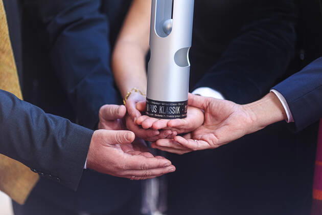 Der Award bei der Verleihung des OPUS Klassik Award 2022 im Konzerthaus Berlin am Gendarmenmarkt. OPUS Klassik 2022