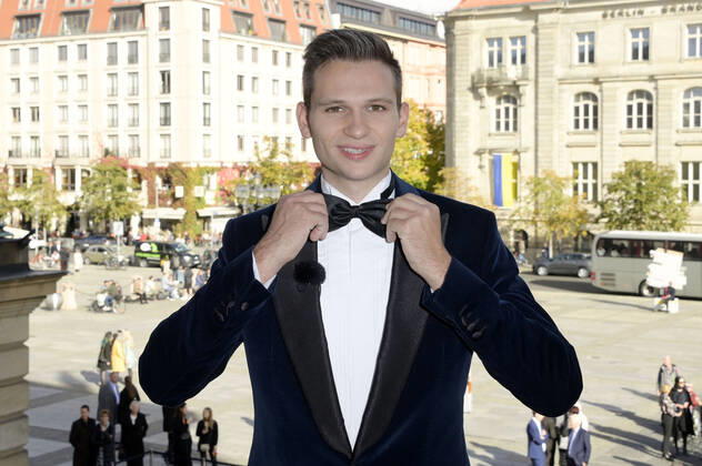 Fabian Köster bei der Verleihung des Opus Klassik 2022 im Konzerthaus am Gendarmenmarkt. Berlin, 09.10.2022
