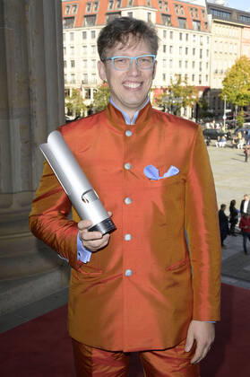 Andrzej Szadejko bei der Verleihung des Opus Klassik 2022 im Konzerthaus am Gendarmenmarkt. Berlin, 09.10.2022