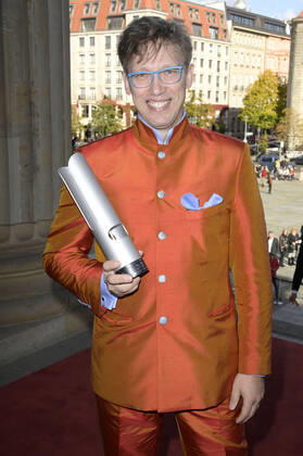 Andrzej Szadejko bei der Verleihung des Opus Klassik 2022 im Konzerthaus am Gendarmenmarkt. Berlin, 09.10.2022