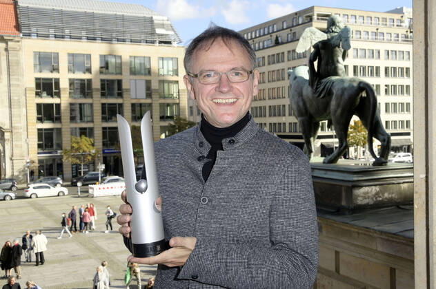 Eckhard Manz bei der Verleihung des Opus Klassik 2022 im Konzerthaus am Gendarmenmarkt. Berlin, 09.10.2022