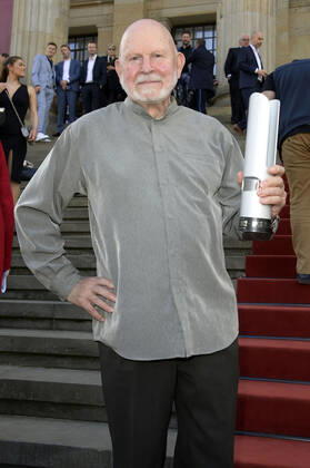 Peteris Vasks bei der Verleihung des Opus Klassik 2022 im Konzerthaus am Gendarmenmarkt. Berlin, 09.10.2022