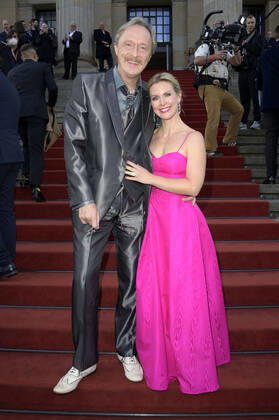 Albrecht Mayer mit Ehefrau Alexandra Mayer bei der Verleihung des Opus Klassik 2022 im Konzerthaus am Gendarmenmarkt. Berlin, 09.10.2022