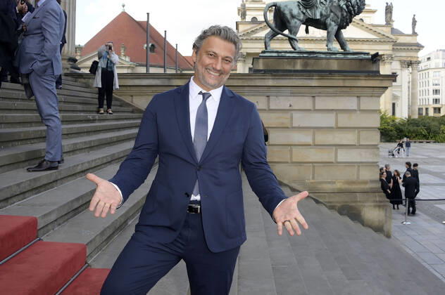 Jonas Kaufmann bei der Verleihung des Opus Klassik 2022 im Konzerthaus am Gendarmenmarkt. Berlin, 09.10.2022